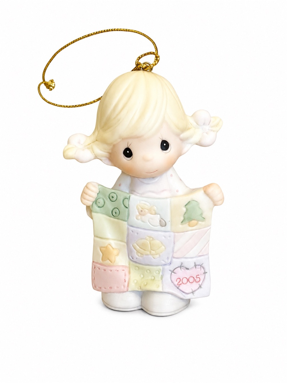 Share Precious Moments 2005 "May Your Holidays Be So-Sew Special" Ornament #4003